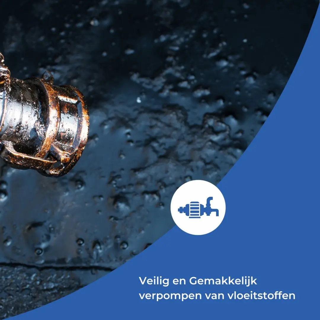 TETRA Tools TDPK-25 Pneumatische Membraanpomp - Roestvrijstaal