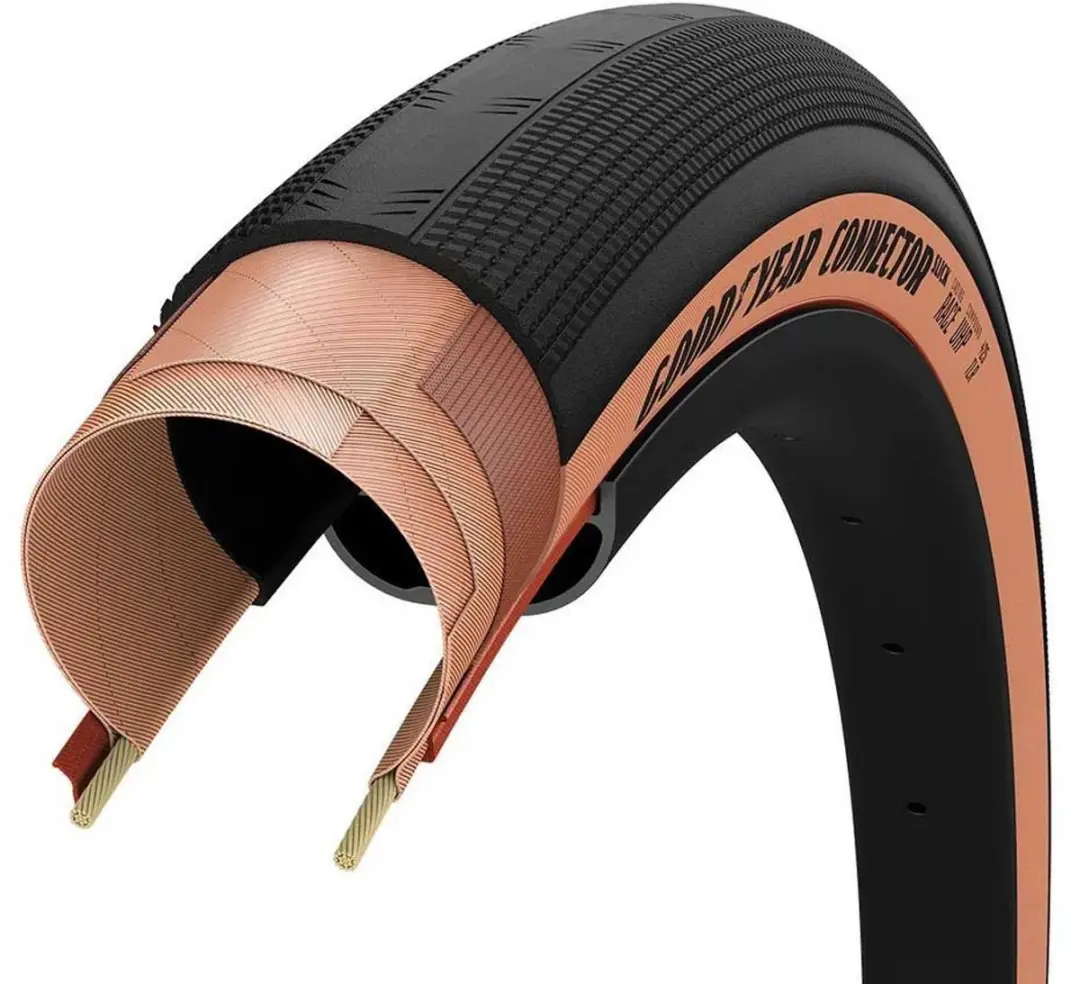 Goodyear Connector Slick Race TLR 700x40C - Transparant