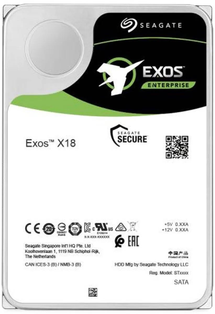 Seagate Exos X18 ST18000NM000J 18TB SAS