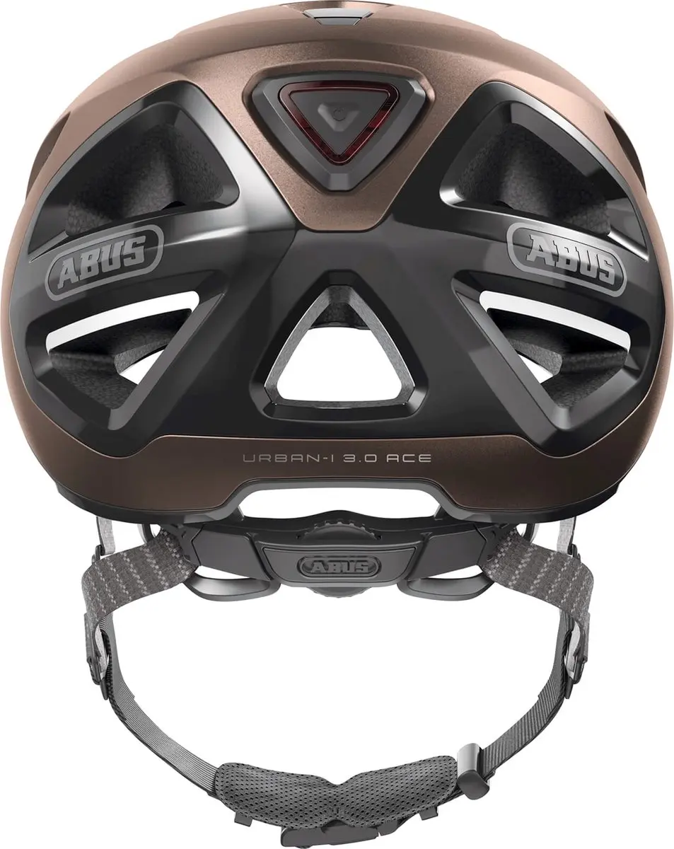 ABUS Urban-I 3.0 ACE Fietshelm - M (52-58cm) - Metallic Copper