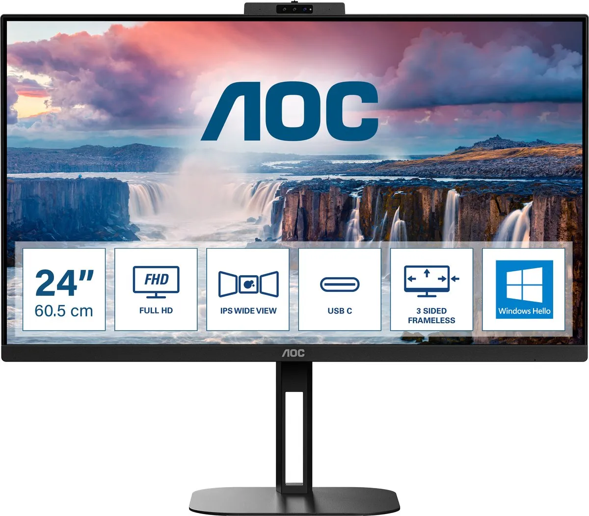 AOC 24V5CW/BK IPS Monitor