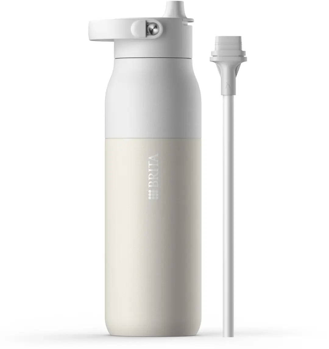 BRITA LARQ Essential Drinkfles 1L - Wit
