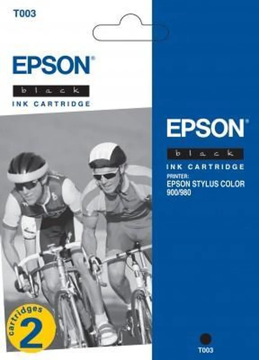 Epson T003011 Inktcartridge Zwart 34ml
