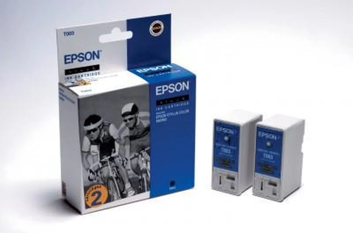 Epson T003011 Inktcartridge Zwart 34ml