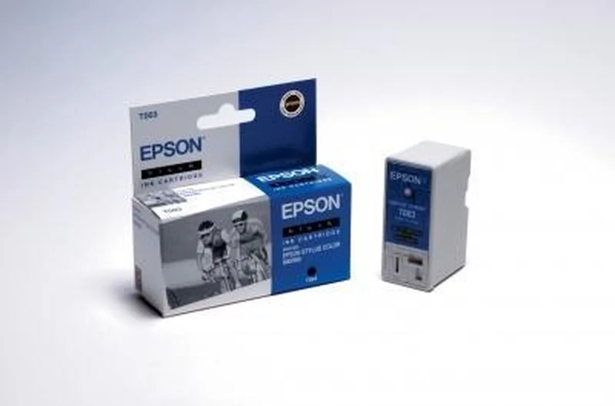 Epson T003011 Inktcartridge Zwart 34ml