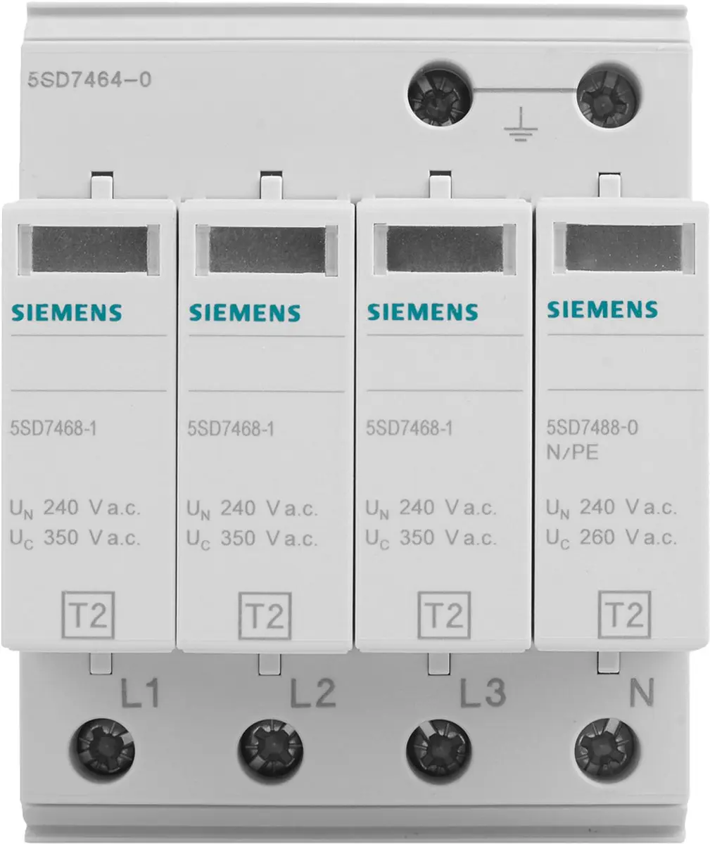 Siemens 5SD7464-0 Overspanningsafleider 40kA - afbeelding 6 van 6