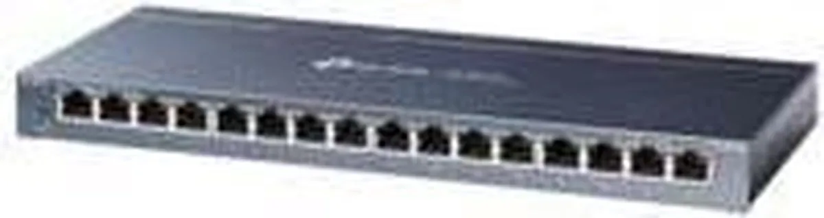 TP-Link TL-SG116E Netwerkswitch 16 Poorten - Zwart - afbeelding 6 van 6