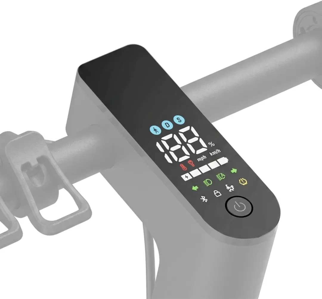 Xiaomi Scooter 5 Max Step Dashboard Scherm - Zwart/Groen