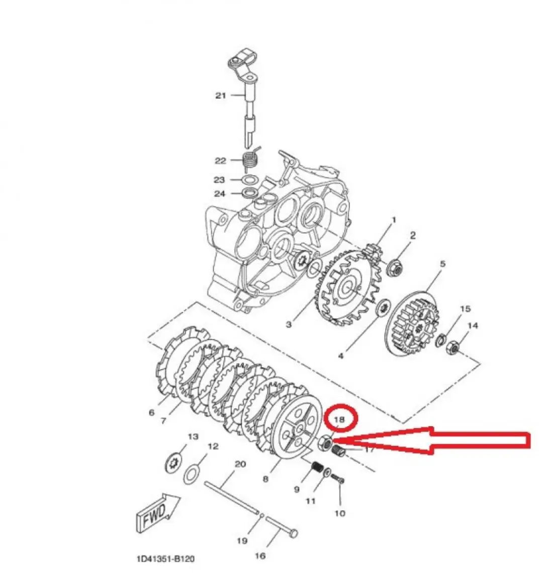 Beta Visserie Origine M14 125