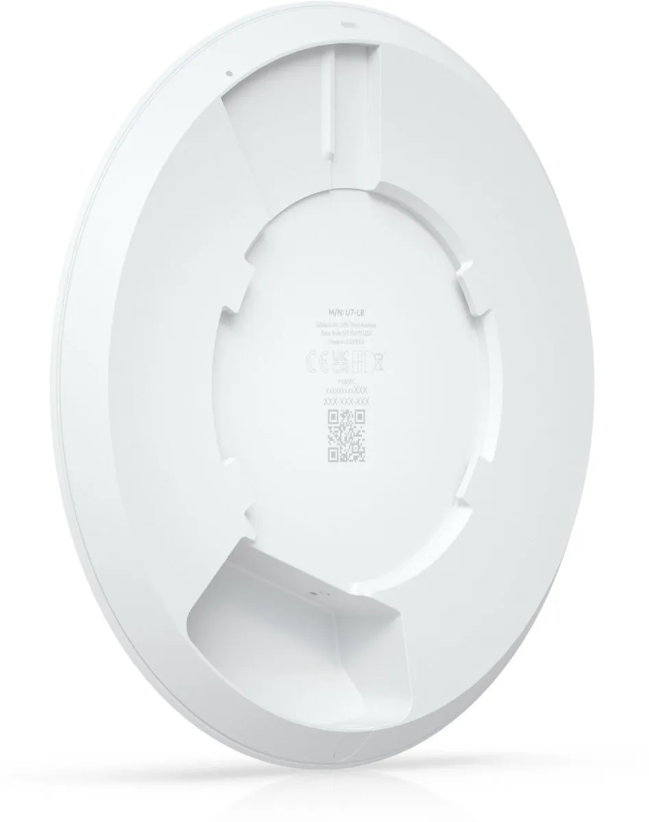 Ubiquiti UniFi U7-LR Access Point WiFi 7 - 2.5 GbE PoE - Tri-Band Wit