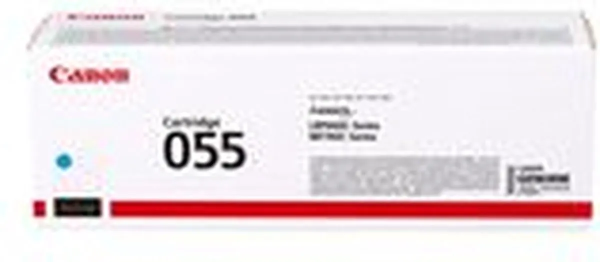 Canon 055 Cyan Toner - 2100 Pagina's
