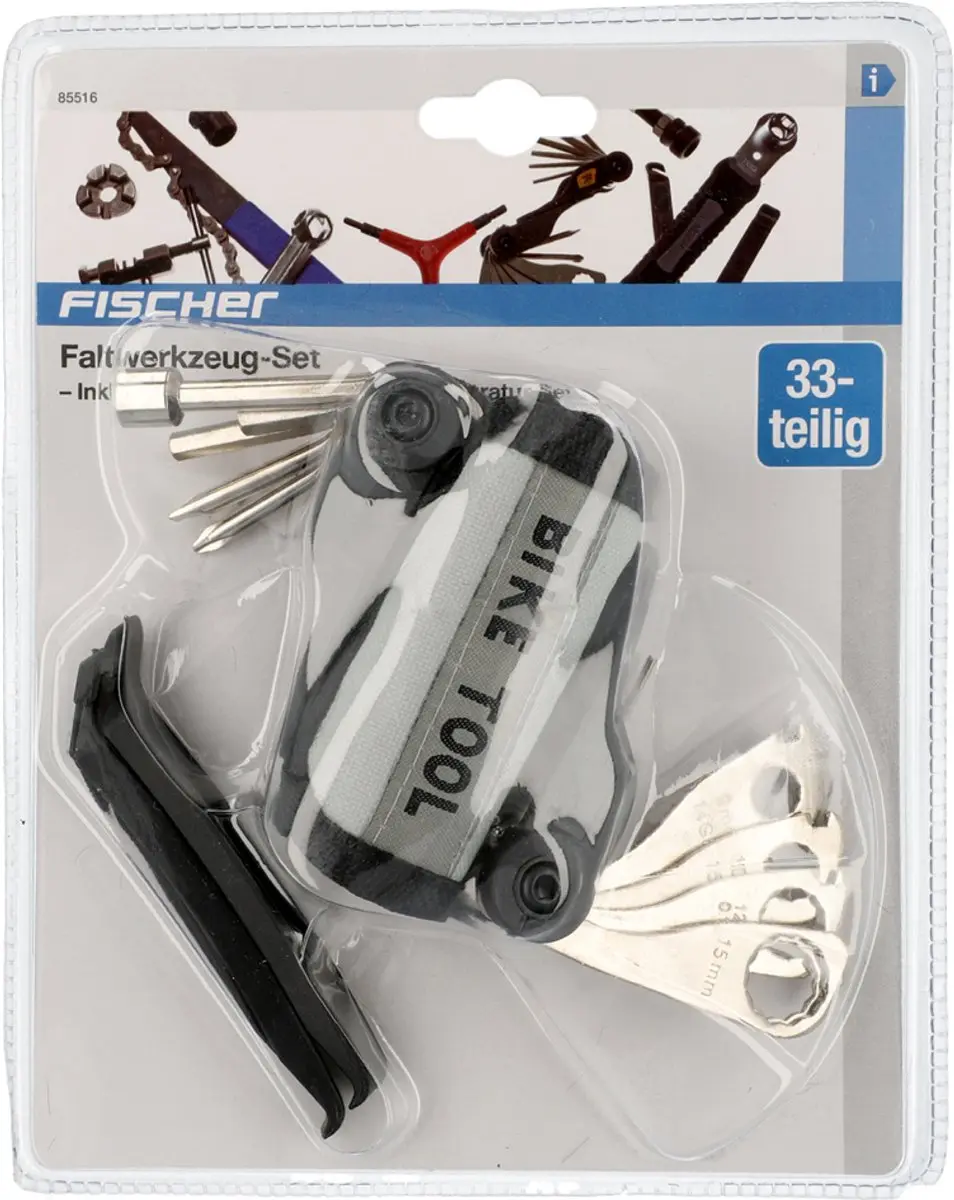 Fischer Fietsgereedschapset 32-delig