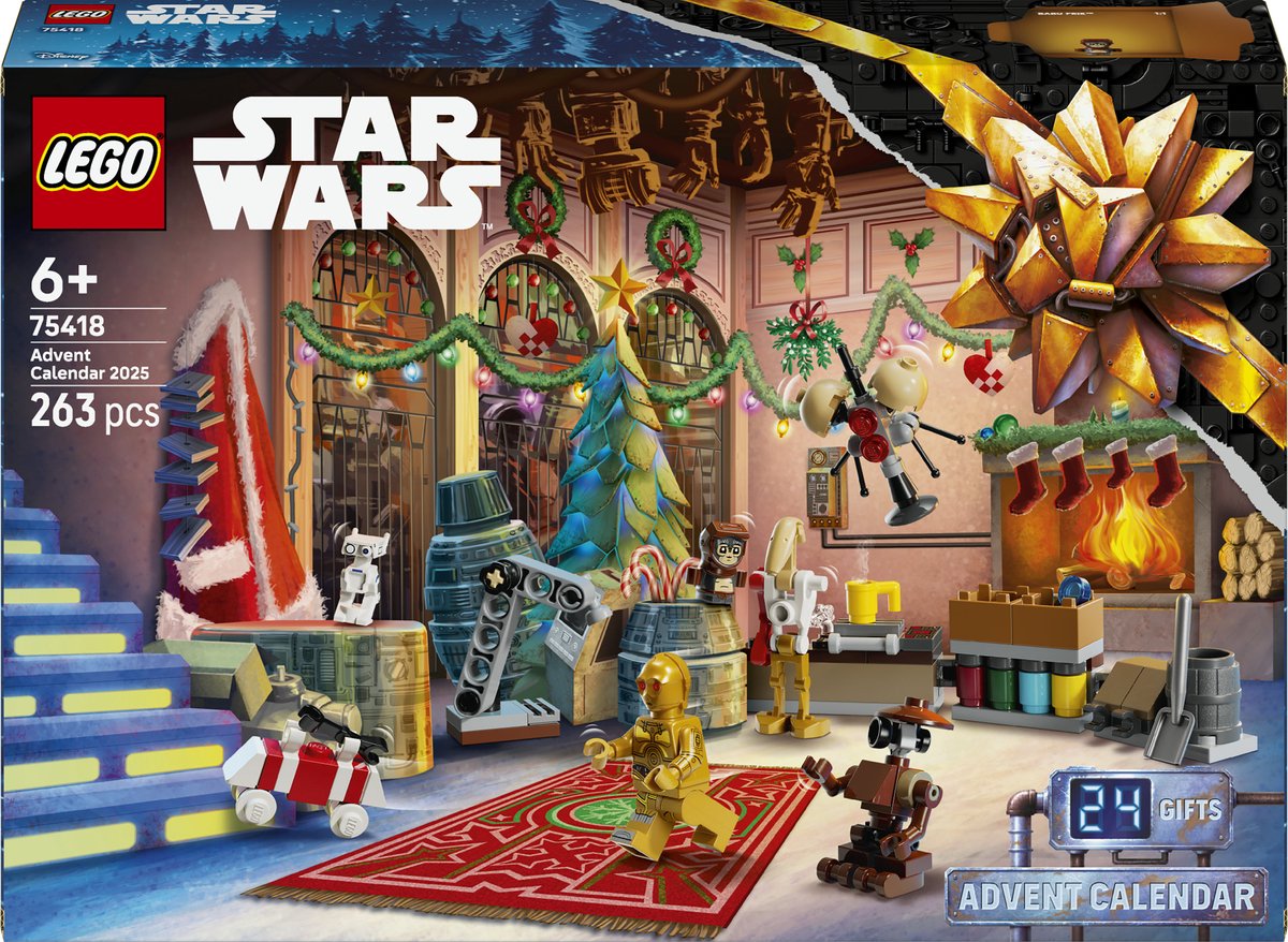 LEGO Star Wars Adventskalender 2025 Bouwbaar Speelgoed - 75418