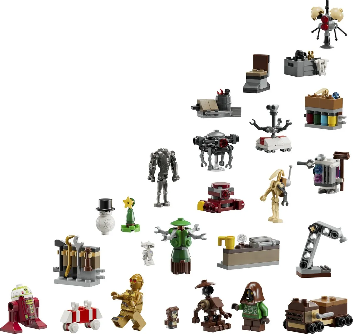 LEGO Star Wars Adventskalender 2025 75418 - 263 Stukken - Multicolor - afbeelding 6 van 6