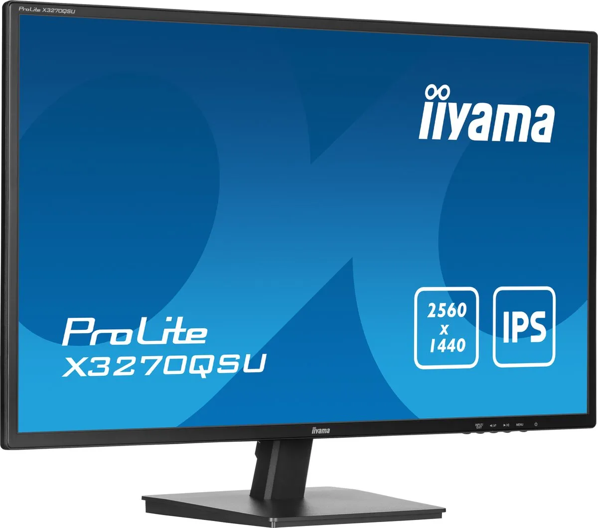 iiyama ProLite X3270QSU-B1 Monitor 32" QHD IPS - USB-Hub