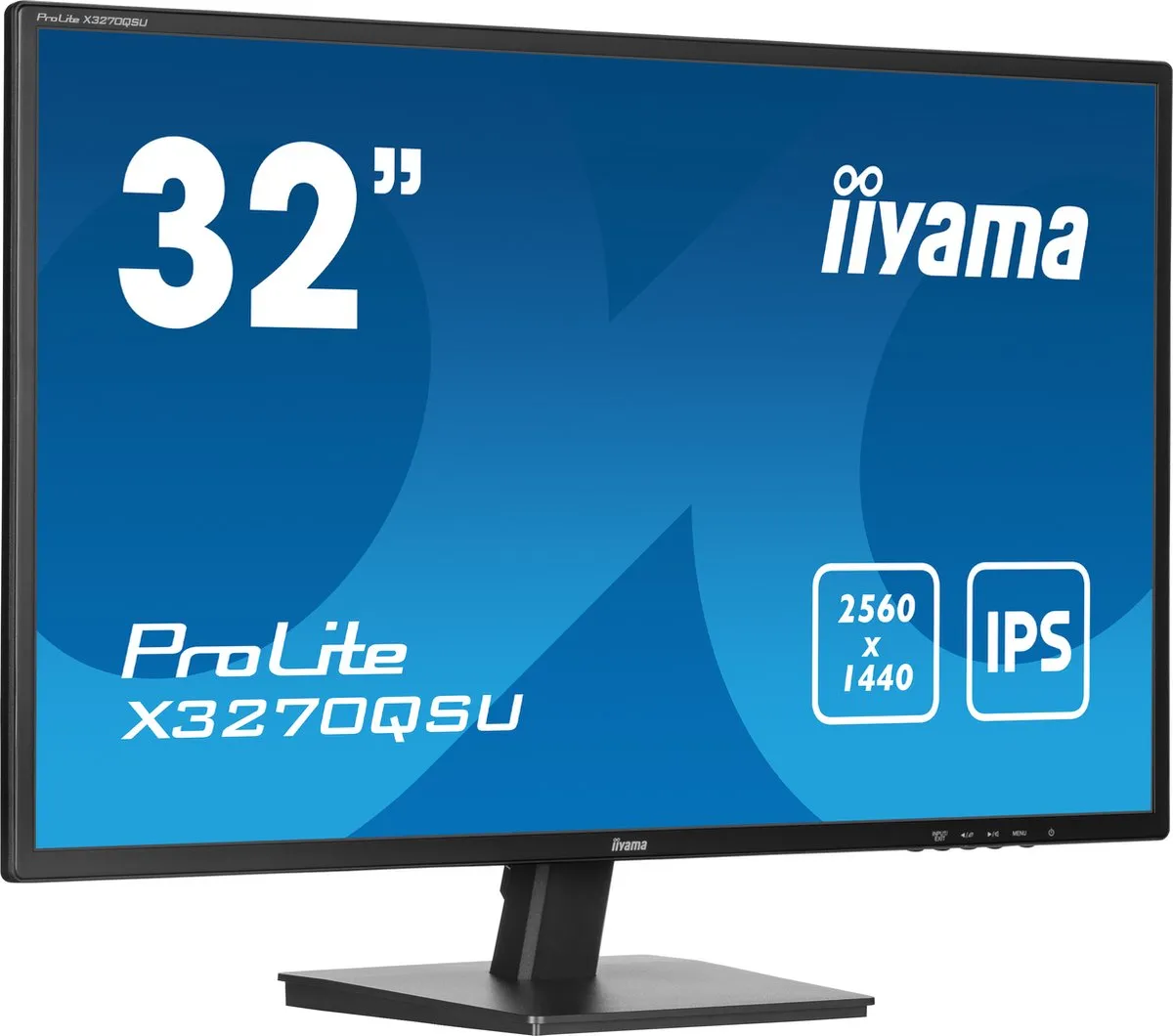 iiyama ProLite X3270QSU-B1 Monitor 32" QHD IPS - USB-Hub