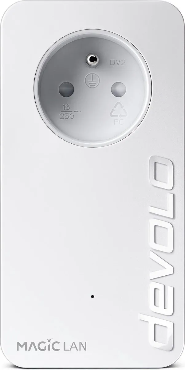 Devolo Magic 2 LAN 8256 - 1x Ethernet - Wit