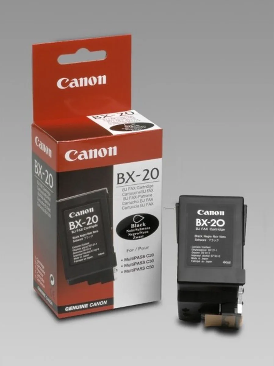 Canon BX-20 Inktcartridge Zwart