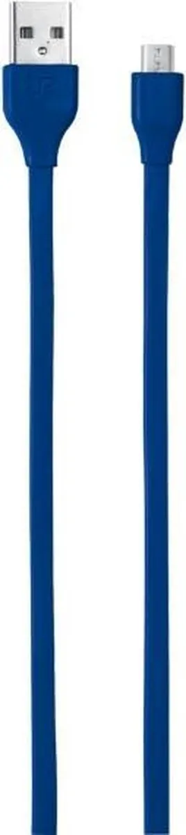 Trust Mobile Micro-USB Kabel Plat 1m - Blauw - afbeelding 6 van 6