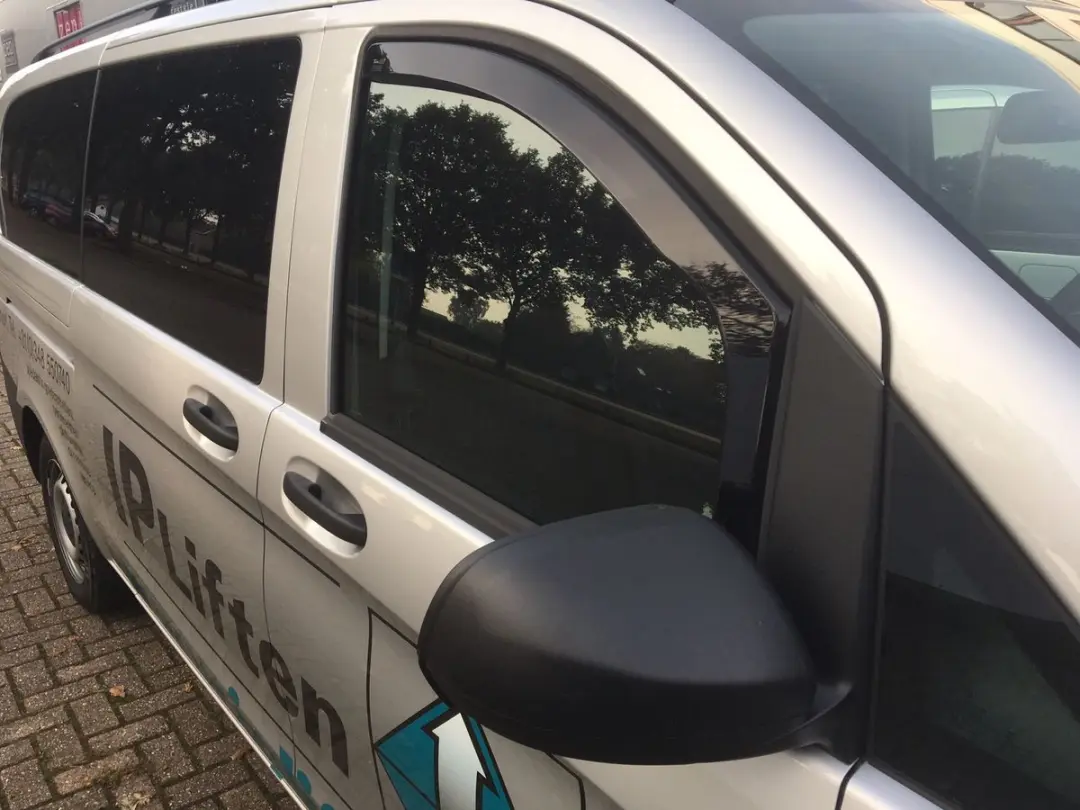 Mercedes Vito Zijwindschermen Donker Getint