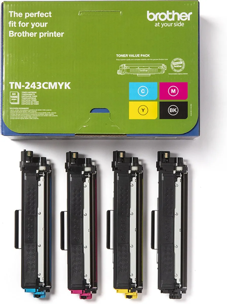 Brother TN-243CMYK Tonercartridge - 4 Stuks