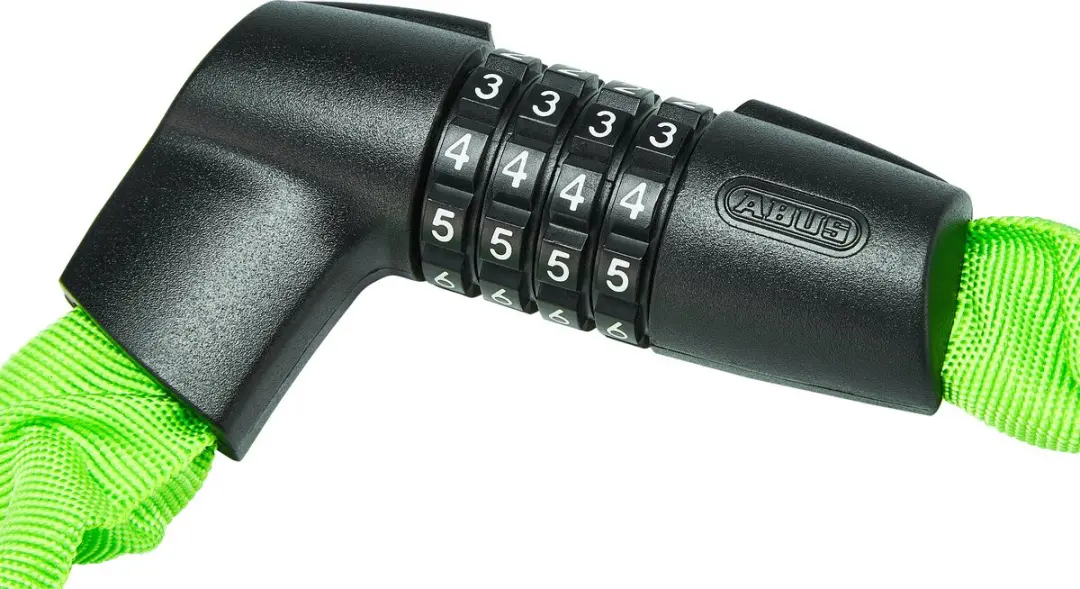 ABUS Tresor 1385/75 Kettingslot - 75cm - Neon Green - afbeelding 4 van 6