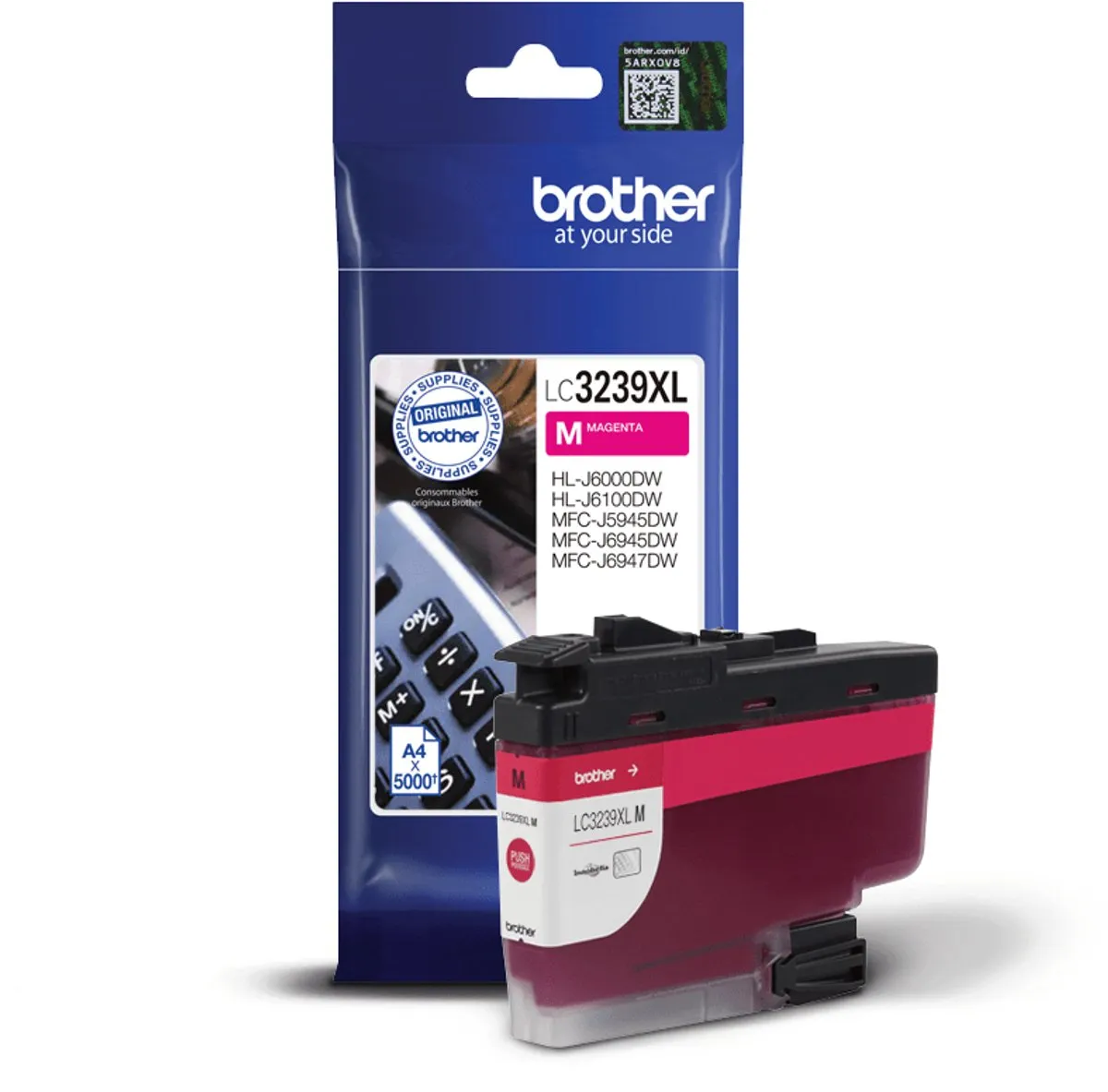 Brother LC-3239XLM Magenta XL-Inktcartridge - 5000 pagina's