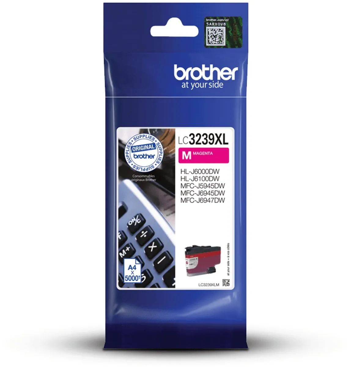 Brother LC-3239XLM Magenta XL-Inktcartridge - 5000 pagina's