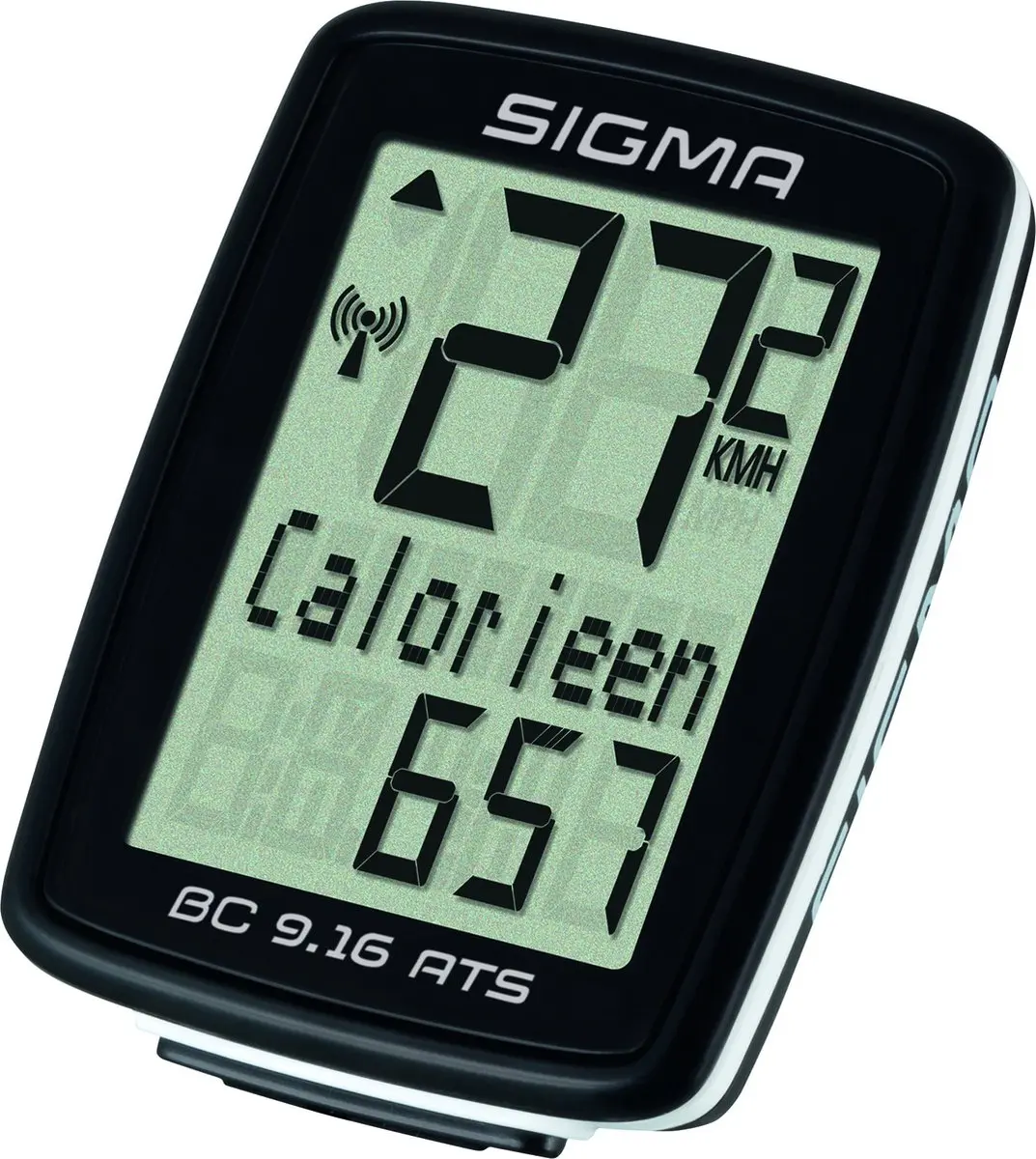 Sigma BC 9.16 ATS Draadloze Fietscomputer - Zwart - afbeelding 6 van 6