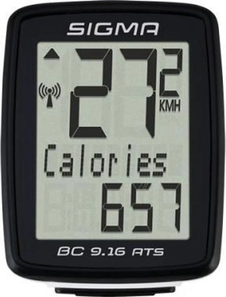 Sigma BC 9.16 ATS Draadloze Fietscomputer