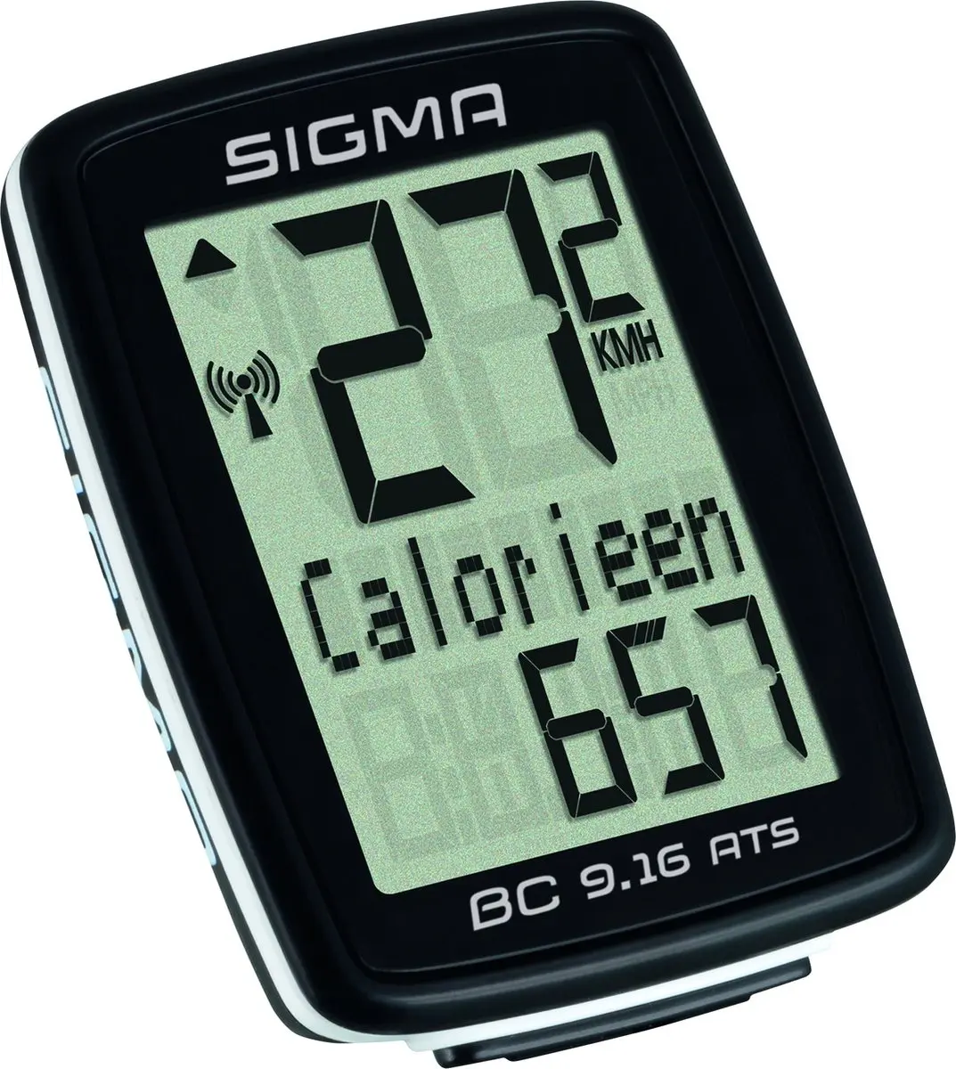 Sigma BC 9.16 ATS Draadloze Fietscomputer - Zwart