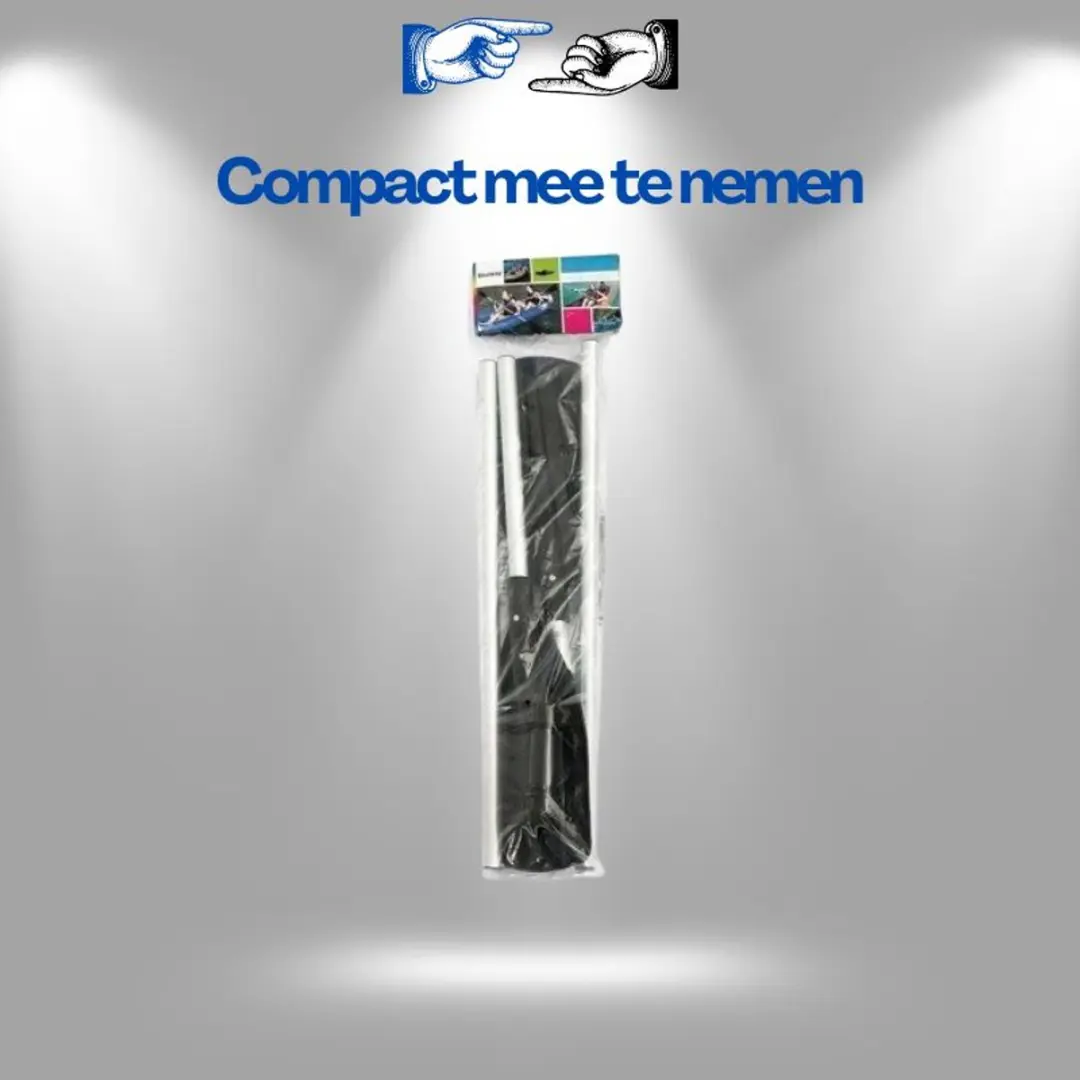 Bestway Aluminium Peddels 145cm - Koppelbaar tot 218cm - Zwart