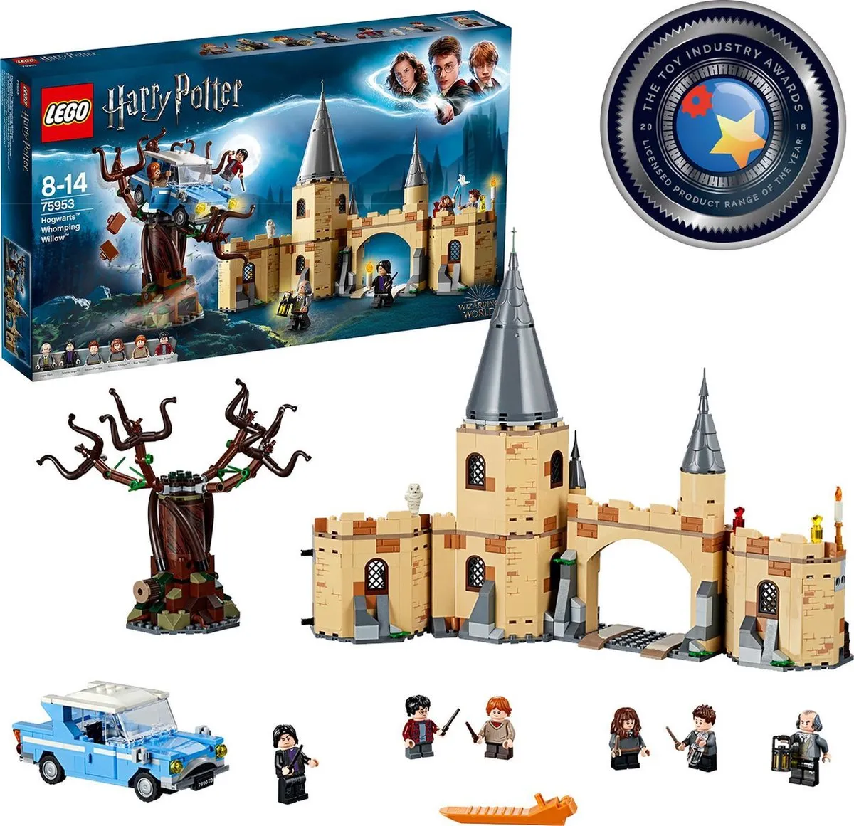 LEGO Harry Potter Zweinstein Beukwilg 75953 - 753 Stukken - afbeelding 2 van 6