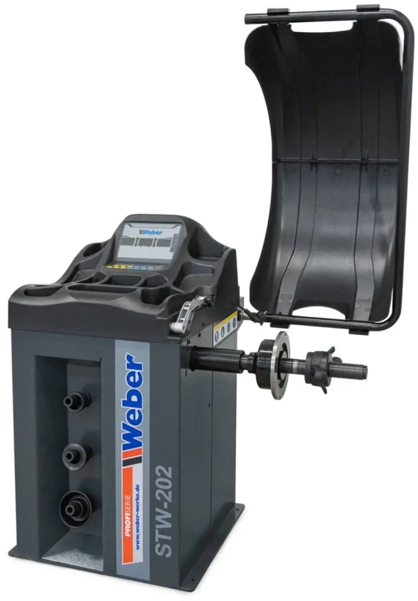 Weber Profi Bandendemonteer- & Balanceermachine Set 750W - 24" - 1g