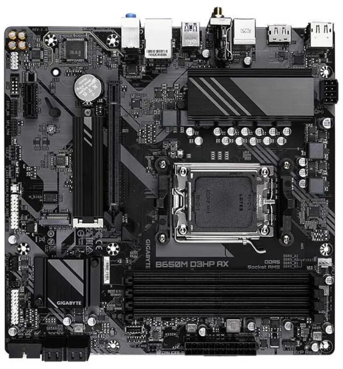 Gigabyte B650M D3HP AX Moederbord - AM5 microATX