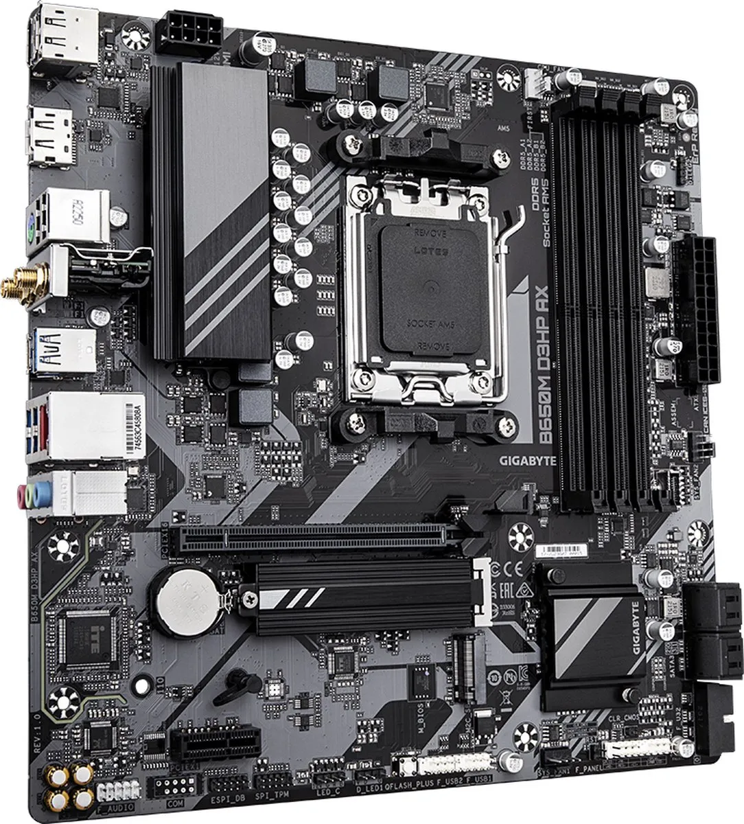 Gigabyte B650M D3HP AX Moederbord - AM5 microATX