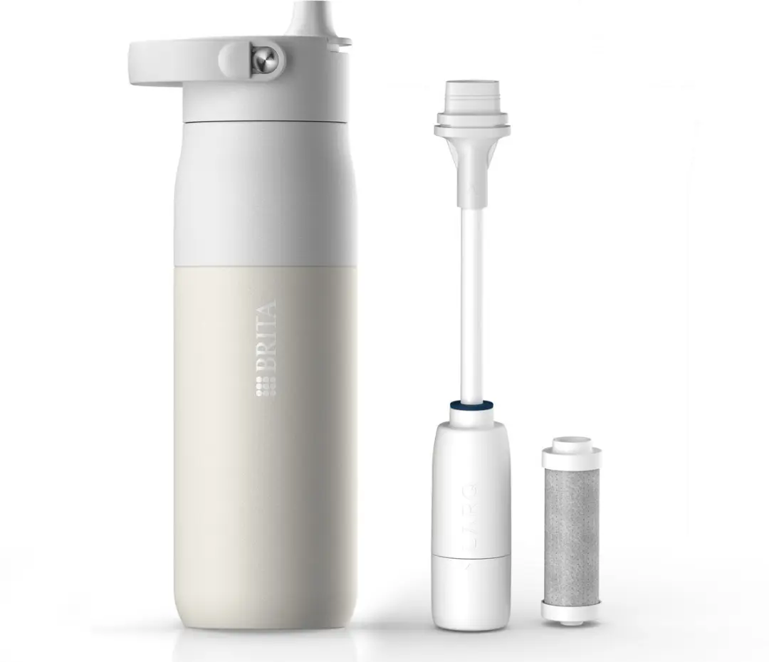 BRITA LARQ Essential Waterfles 680ml - Wit