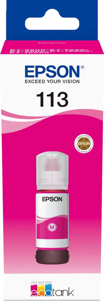 Epson 113 Pigment Magenta C13T06B340 - Inktfles