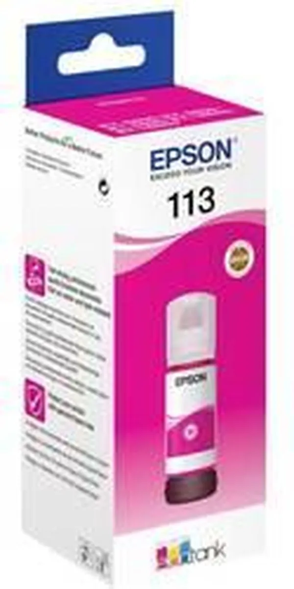 Epson 113 Pigment Magenta C13T06B340 - Inktfles