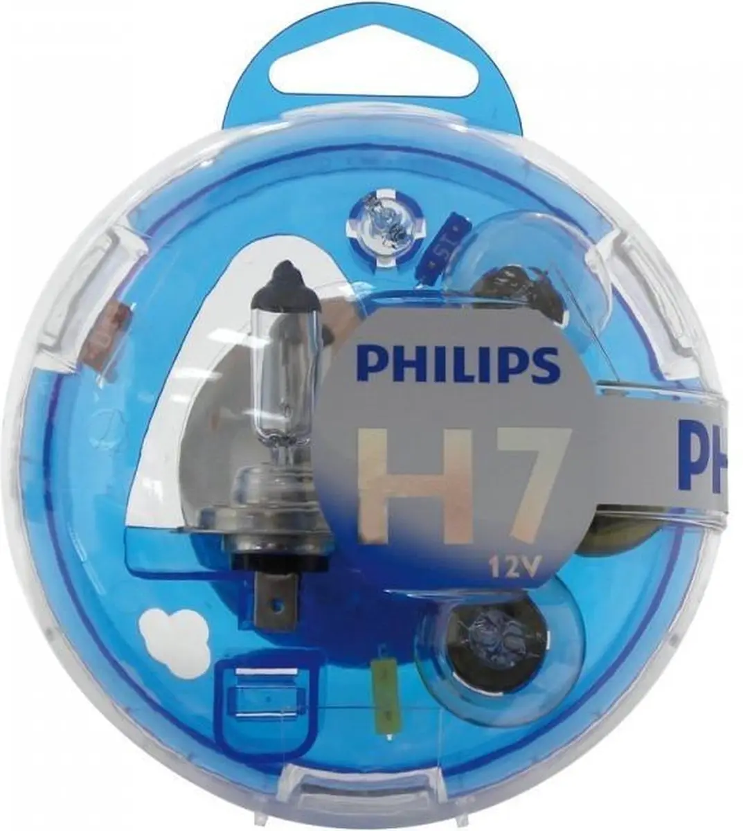 Philips 12V H7 Auto Reserve Lampen - 8 Stuks