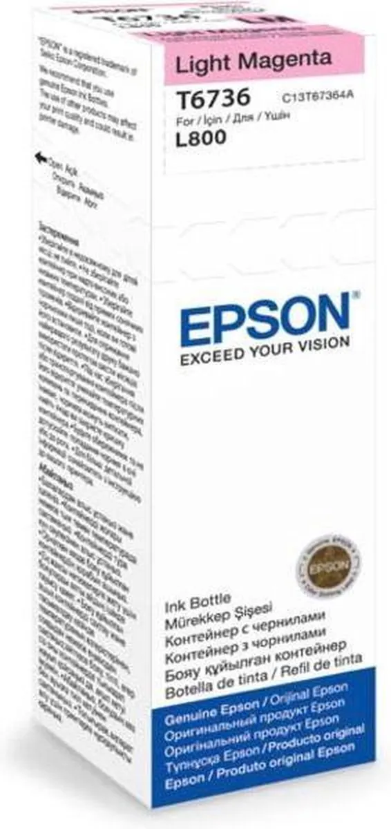 Epson T6736 Lichtmagenta Inktcartridge C13T67364A