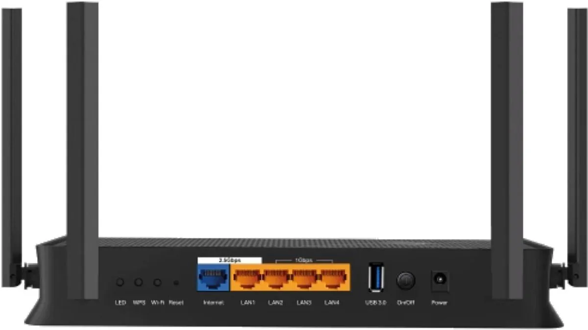 TP-Link Archer BE230 WiFi 7 Router - 3600 Mbps - Zwart