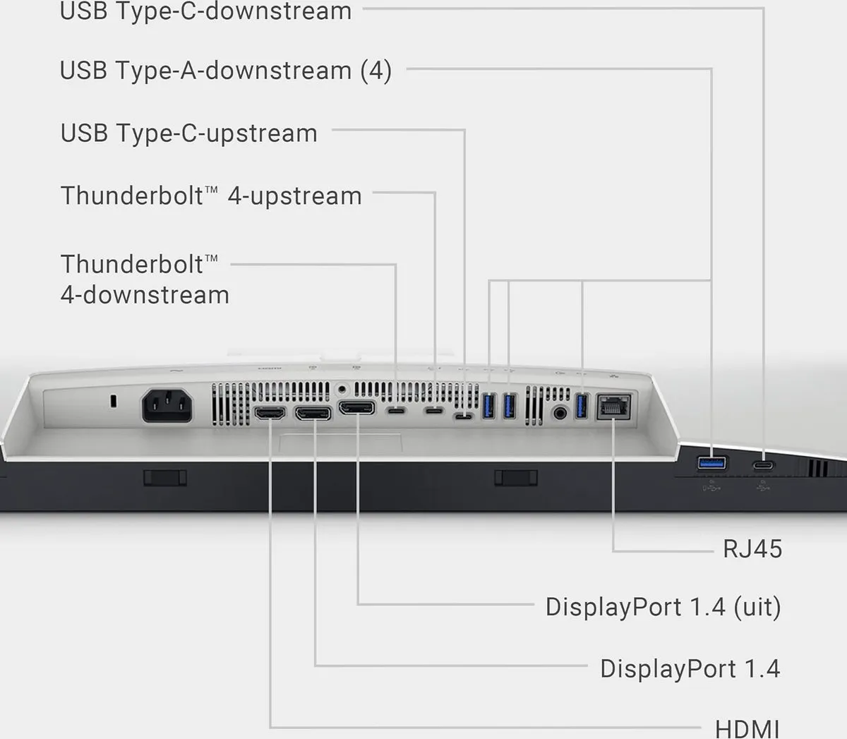 Dell UltraSharp U2724DE Monitor 27" - QHD - Thunderbolt 4