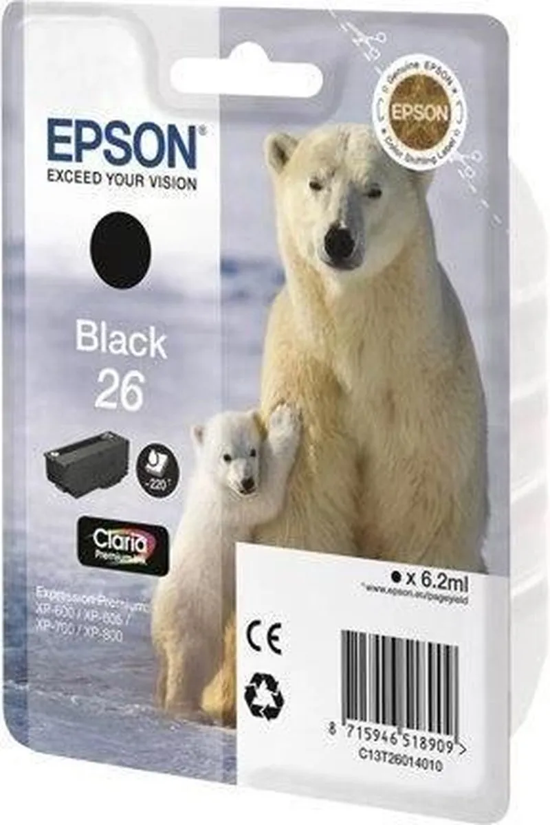 Epson 26 Magenta Inktcartridge - 4,5ml