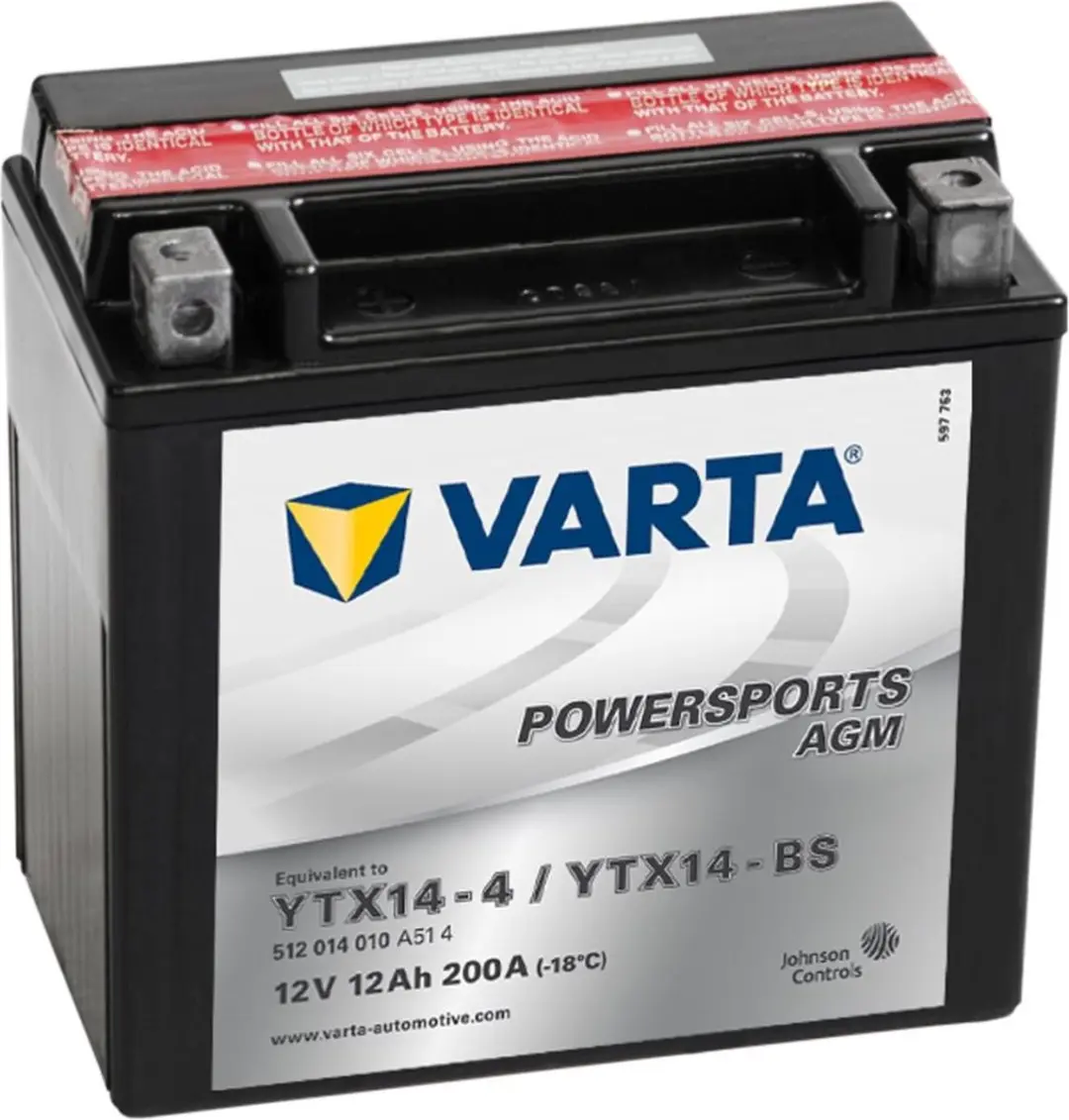 Varta YTX14-BS AGM Accu