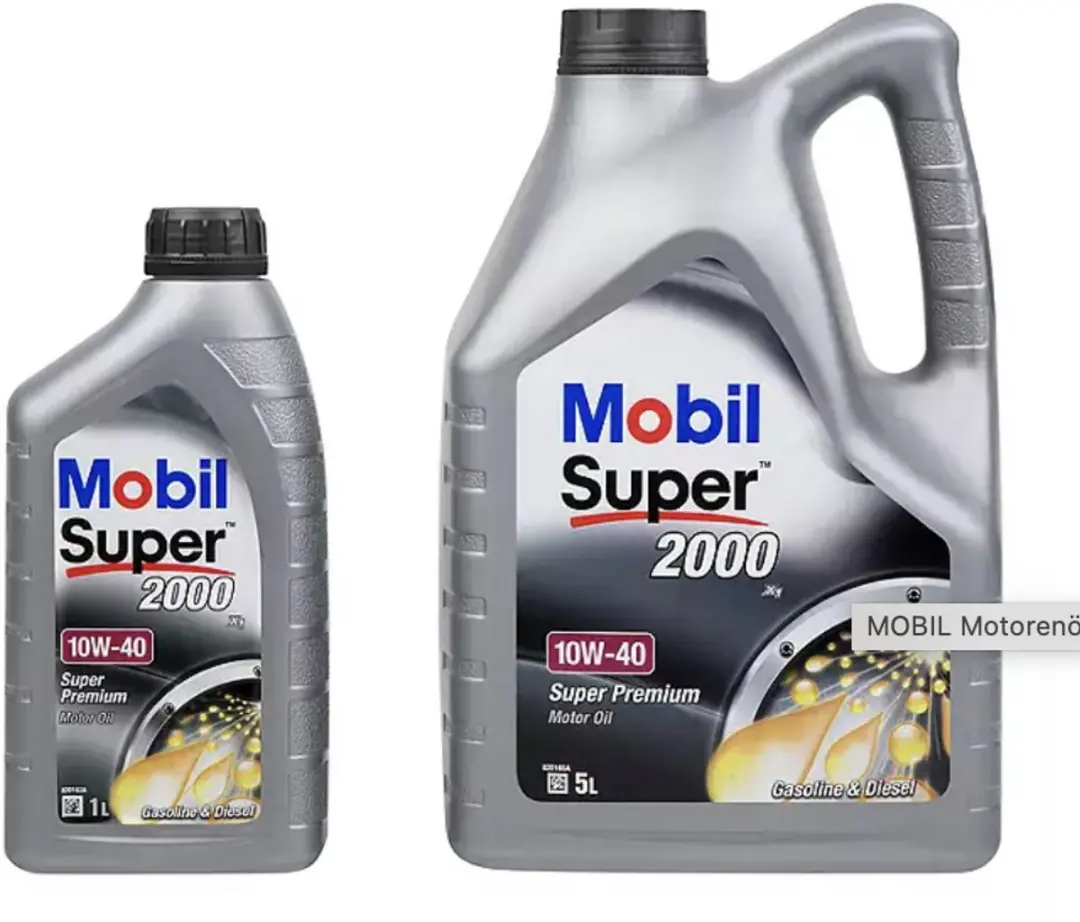 Mobil 2000 X1 10W-40 Motorolie