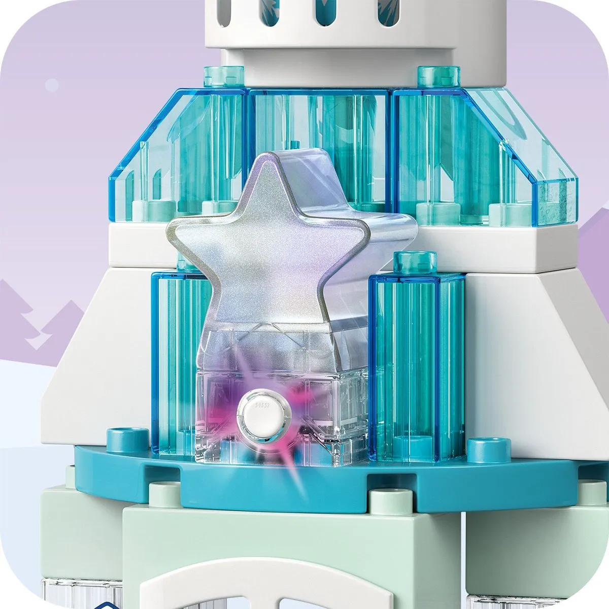 LEGO DUPLO Disney Anna en Elsa Frozen Kasteelfeest 10455 - 54 Stukken - afbeelding 6 van 6