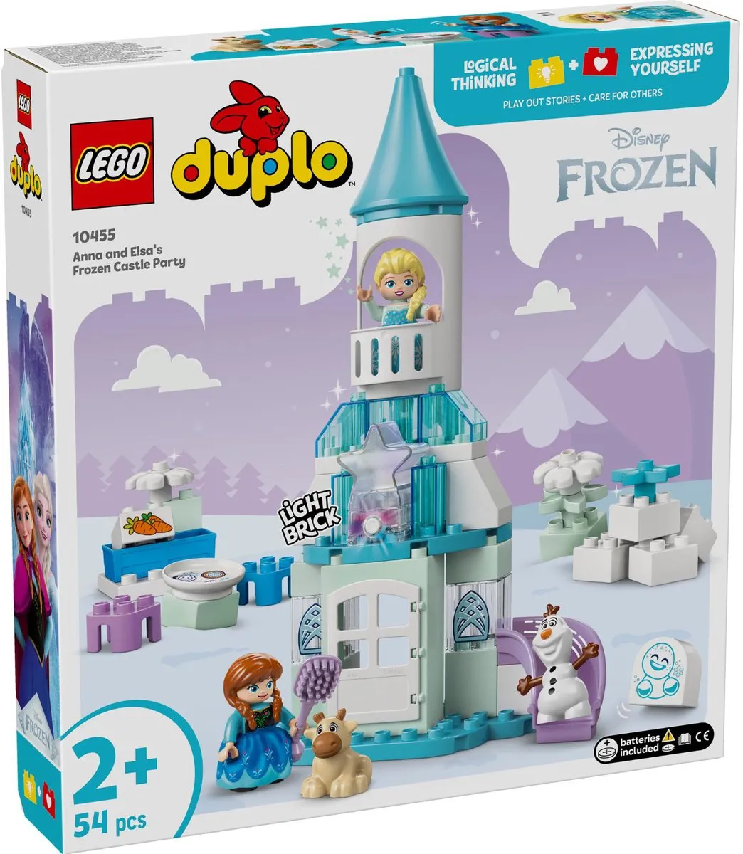 LEGO DUPLO Disney Anna en Elsa Frozen Kasteelfeest 10455 - 54 Stukken