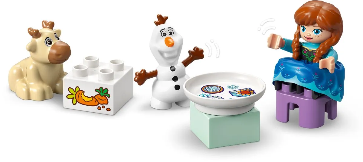 LEGO DUPLO Disney Anna en Elsa Frozen Kasteelfeest 10455 - 54 Stukken
