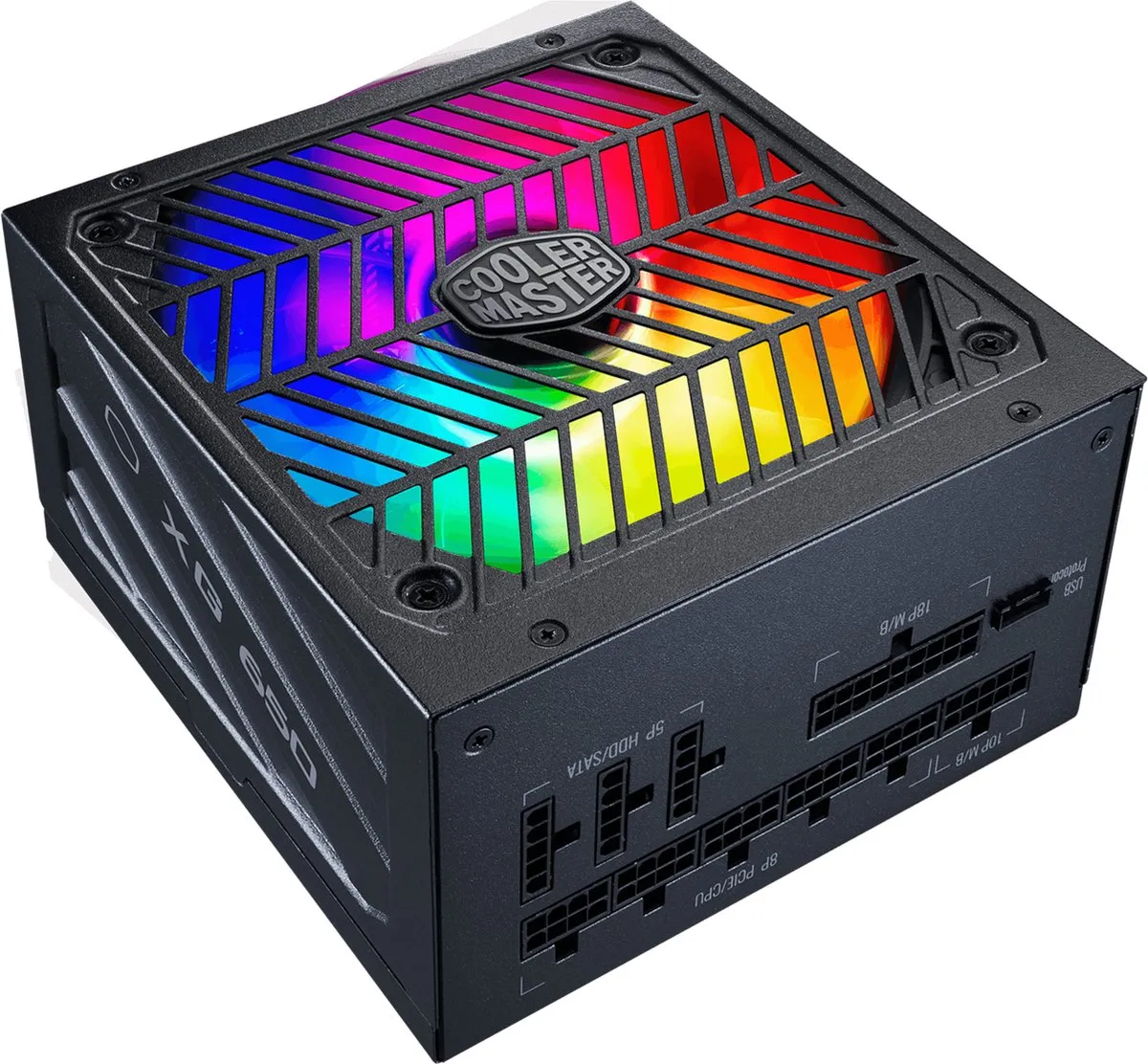 Cooler Master XG650 Plus Platinum Voeding 650W - Zwart